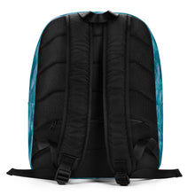 Load image into Gallery viewer, Blue Waves Minimalist Backpack