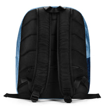Load image into Gallery viewer, Blue Marble Minimalist Backpack