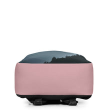 Load image into Gallery viewer, Mountain and Pink Skies Minimalist Backpack