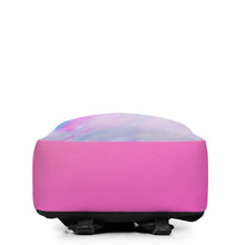 Load image into Gallery viewer, Pink, Blue, and White (Hot Pink) Minimalist Backpack