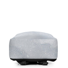Load image into Gallery viewer, White Sparkle Minimalist Backpack