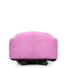 Load image into Gallery viewer, Pink Diamonds Minimalist Backpack