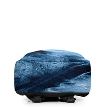 Load image into Gallery viewer, Blue Marble Minimalist Backpack