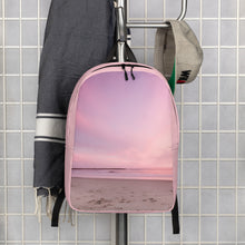 Load image into Gallery viewer, Beach Pink Sky Minimalist Backpack