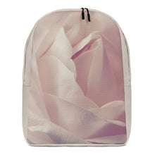 Load image into Gallery viewer, White Rose Minimalist Backpack