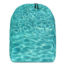 Load image into Gallery viewer, Aquamarine Minimalist Backpack