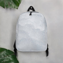 Load image into Gallery viewer, White Sparkle Minimalist Backpack