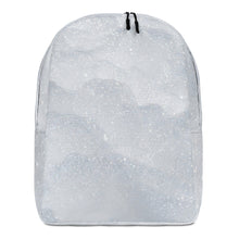 Load image into Gallery viewer, White Sparkle Minimalist Backpack