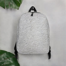 Load image into Gallery viewer, White Texture Minimalist Backpack