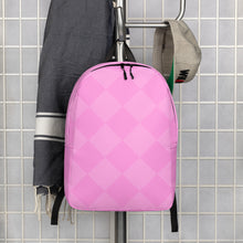 Load image into Gallery viewer, Pink Diamonds Minimalist Backpack