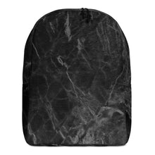 Load image into Gallery viewer, Black Marble Minimalist Backpack