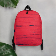 Load image into Gallery viewer, Red Wood Minimalist Backpack