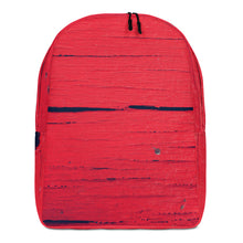 Load image into Gallery viewer, Red Wood Minimalist Backpack