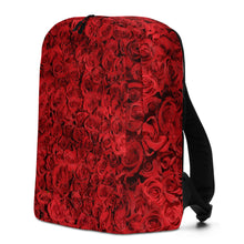 Load image into Gallery viewer, Red Roses Minimalist Backpack