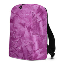 Load image into Gallery viewer, Pink Texture Minimalist Backpack