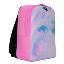 Load image into Gallery viewer, Pink, Blue, and White (Hot Pink) Minimalist Backpack