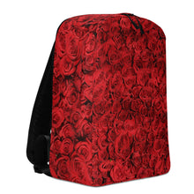 Load image into Gallery viewer, Red Roses Minimalist Backpack