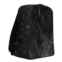 Load image into Gallery viewer, Black Marble Minimalist Backpack