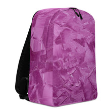 Load image into Gallery viewer, Pink Texture Minimalist Backpack