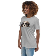 Load image into Gallery viewer, Siberian Husky Women's Relaxed T-Shirt