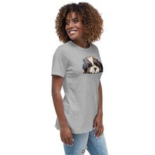 Load image into Gallery viewer, Siberian Husky Women's Relaxed T-Shirt