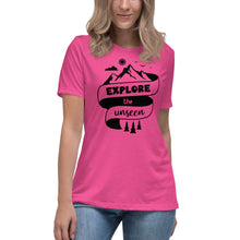 Load image into Gallery viewer, Explore the unseen Women's Relaxed T-Shirt