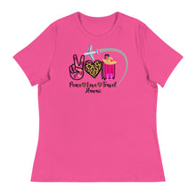 Load image into Gallery viewer, Peace Love Travel - Hawaii - Women's Relaxed T-Shirt