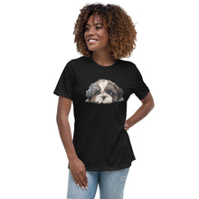Load image into Gallery viewer, Shih Tzu Women's Relaxed T-Shirt