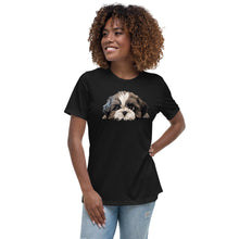 Load image into Gallery viewer, Siberian Husky Women's Relaxed T-Shirt