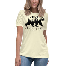 Load image into Gallery viewer, Adventure is calling  Women's Relaxed T-Shirt
