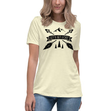 Load image into Gallery viewer, Let's Get Lost Women's Relaxed T-Shirt