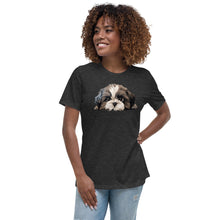 Load image into Gallery viewer, Siberian Husky Women's Relaxed T-Shirt
