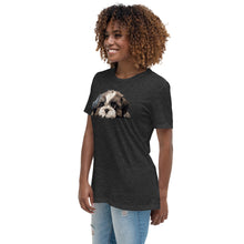 Load image into Gallery viewer, Siberian Husky Women's Relaxed T-Shirt