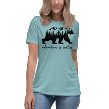 Load image into Gallery viewer, Adventure is calling  Women's Relaxed T-Shirt