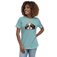 Load image into Gallery viewer, Shih Tzu Women's Relaxed T-Shirt
