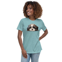 Load image into Gallery viewer, Siberian Husky Women's Relaxed T-Shirt