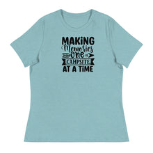 Load image into Gallery viewer, Making Memories One Campsite at a time - Women's Relaxed T-Shirt
