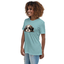 Load image into Gallery viewer, Shih Tzu Women's Relaxed T-Shirt