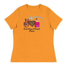 Load image into Gallery viewer, Peace Love Travel - Hawaii - Women's Relaxed T-Shirt