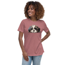 Load image into Gallery viewer, Siberian Husky Women's Relaxed T-Shirt