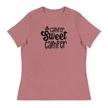 Load image into Gallery viewer, Camper Sweet Camper - Women's Relaxed T-Shirt