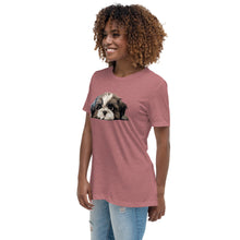 Load image into Gallery viewer, Shih Tzu Women's Relaxed T-Shirt