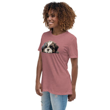 Load image into Gallery viewer, Siberian Husky Women's Relaxed T-Shirt