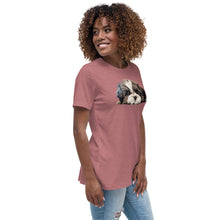 Load image into Gallery viewer, Siberian Husky Women's Relaxed T-Shirt