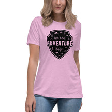Load image into Gallery viewer, Let the Adventure Begin Women's Relaxed T-Shirt