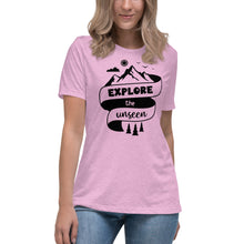 Load image into Gallery viewer, Explore the unseen Women's Relaxed T-Shirt