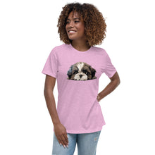 Load image into Gallery viewer, Shih Tzu Women's Relaxed T-Shirt