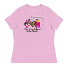 Load image into Gallery viewer, Peace Love Travel - Destin, FL - Women's Relaxed T-Shirt