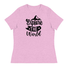 Load image into Gallery viewer, Explore the World - Women's Relaxed T-Shirt