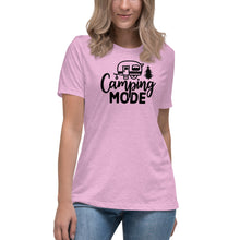 Load image into Gallery viewer, Camping Mode - Women's Relaxed T-Shirt